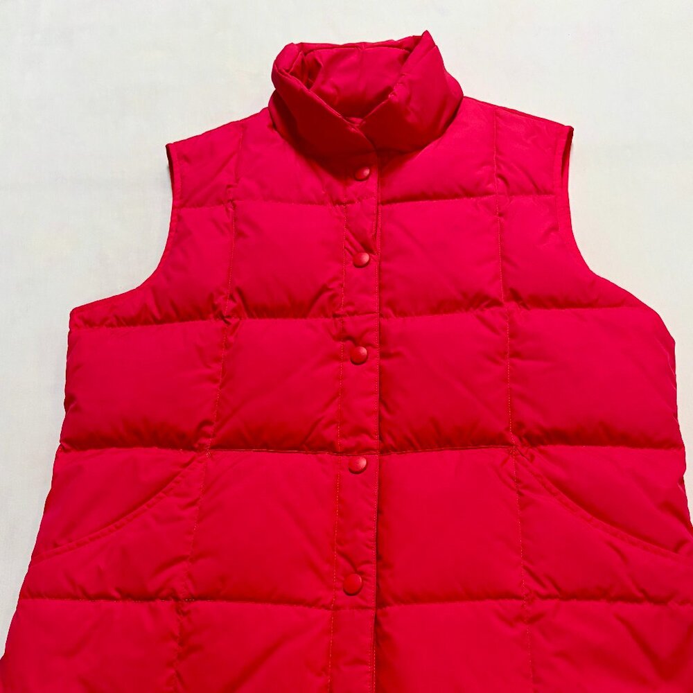 ~~Land's End Women's Down Insulated Puffer Vest Hot Pink Size Small 6-8